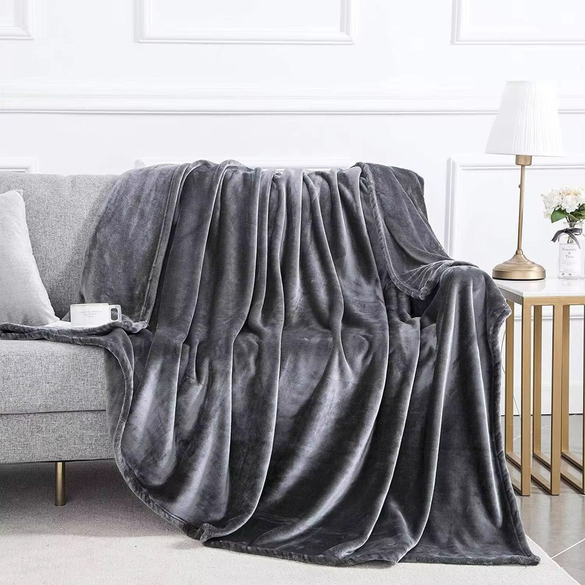 Luxury AC Blanket – Soft Fleece Double Bed Blanket