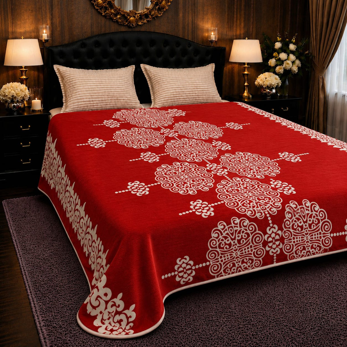 AC Blanket/Combol – Soft Fleece Double Bed Blanket