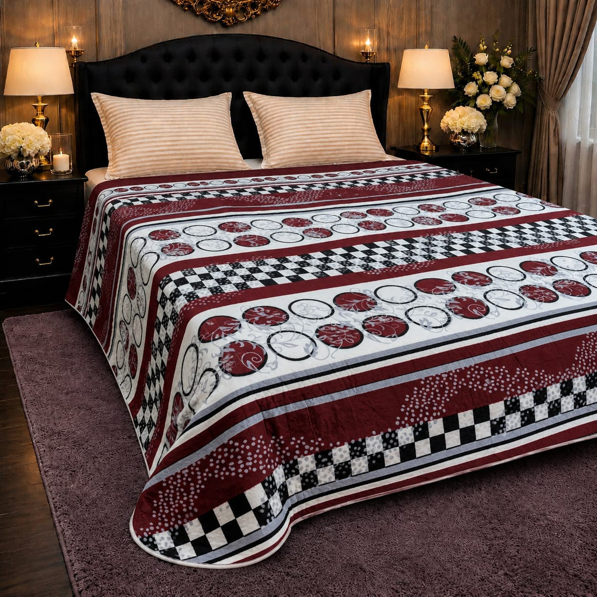 AC Blanket/Combol – Soft Fleece Double Bed Blanket