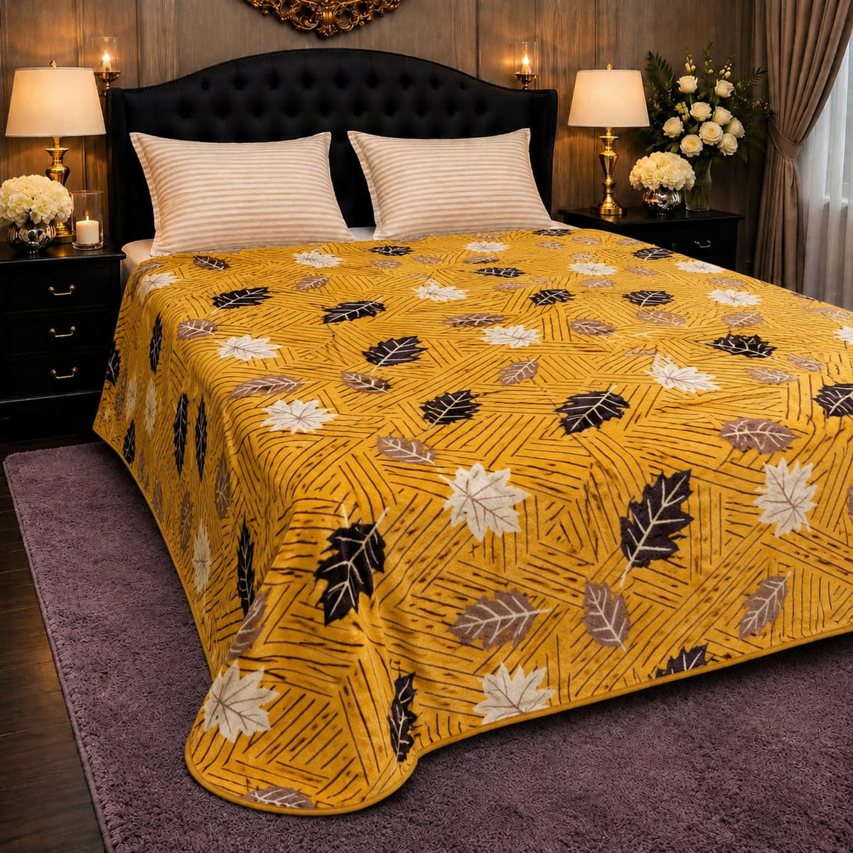 AC Blanket/Combol – Soft Fleece Double Bed Blanket