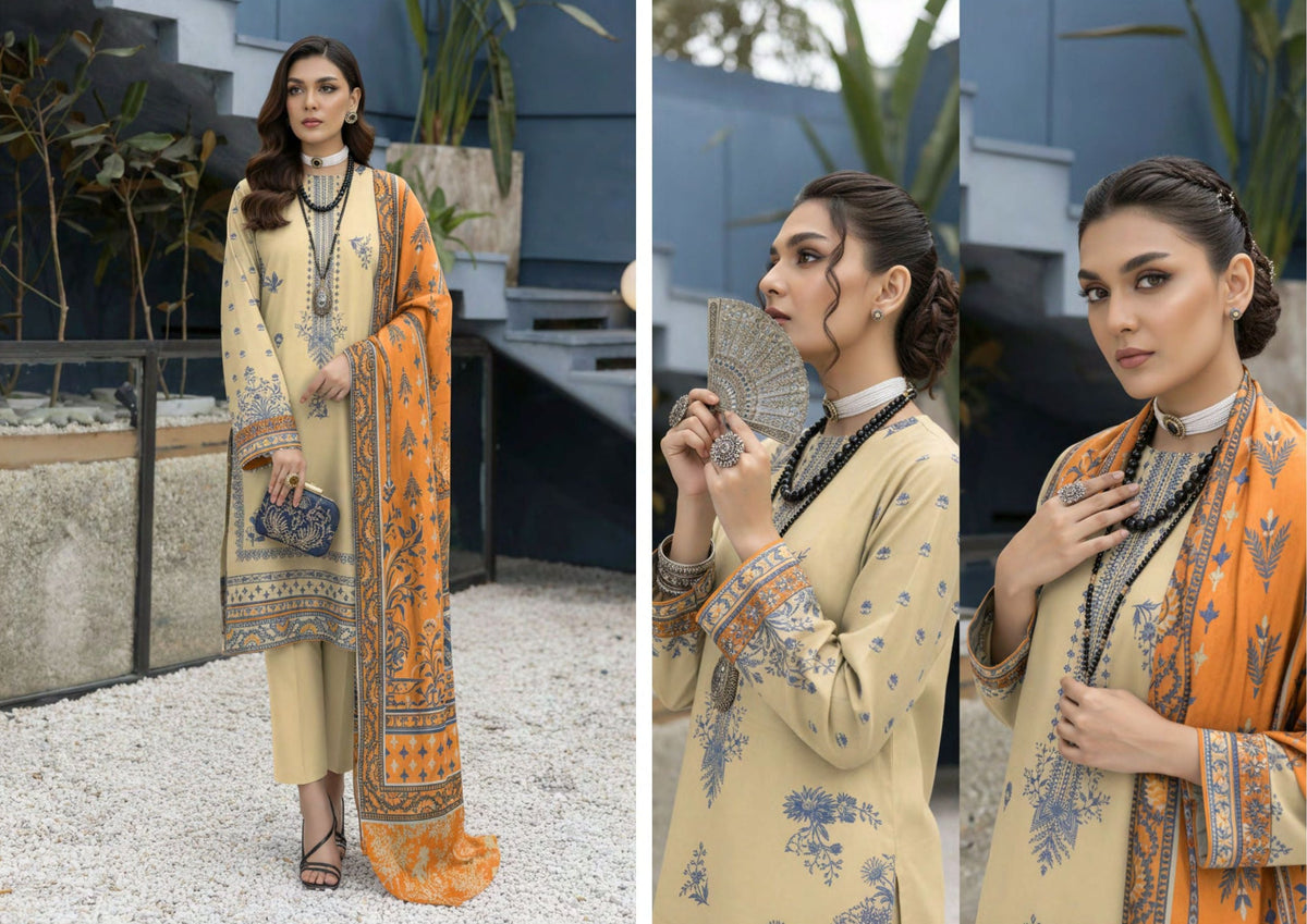 LAJAWAN PREMIUM LAWN COLLECTION 3-PIECE