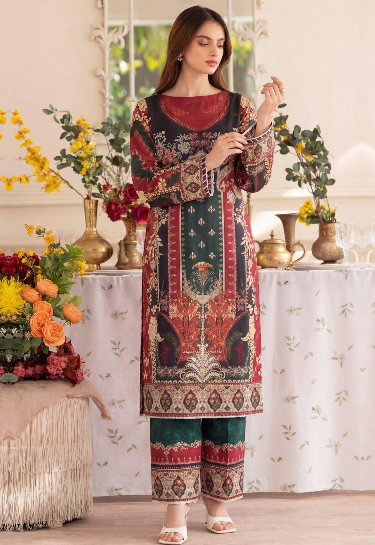 ELARA BY DIVINE 2 PCS DIGITAL PRINTED