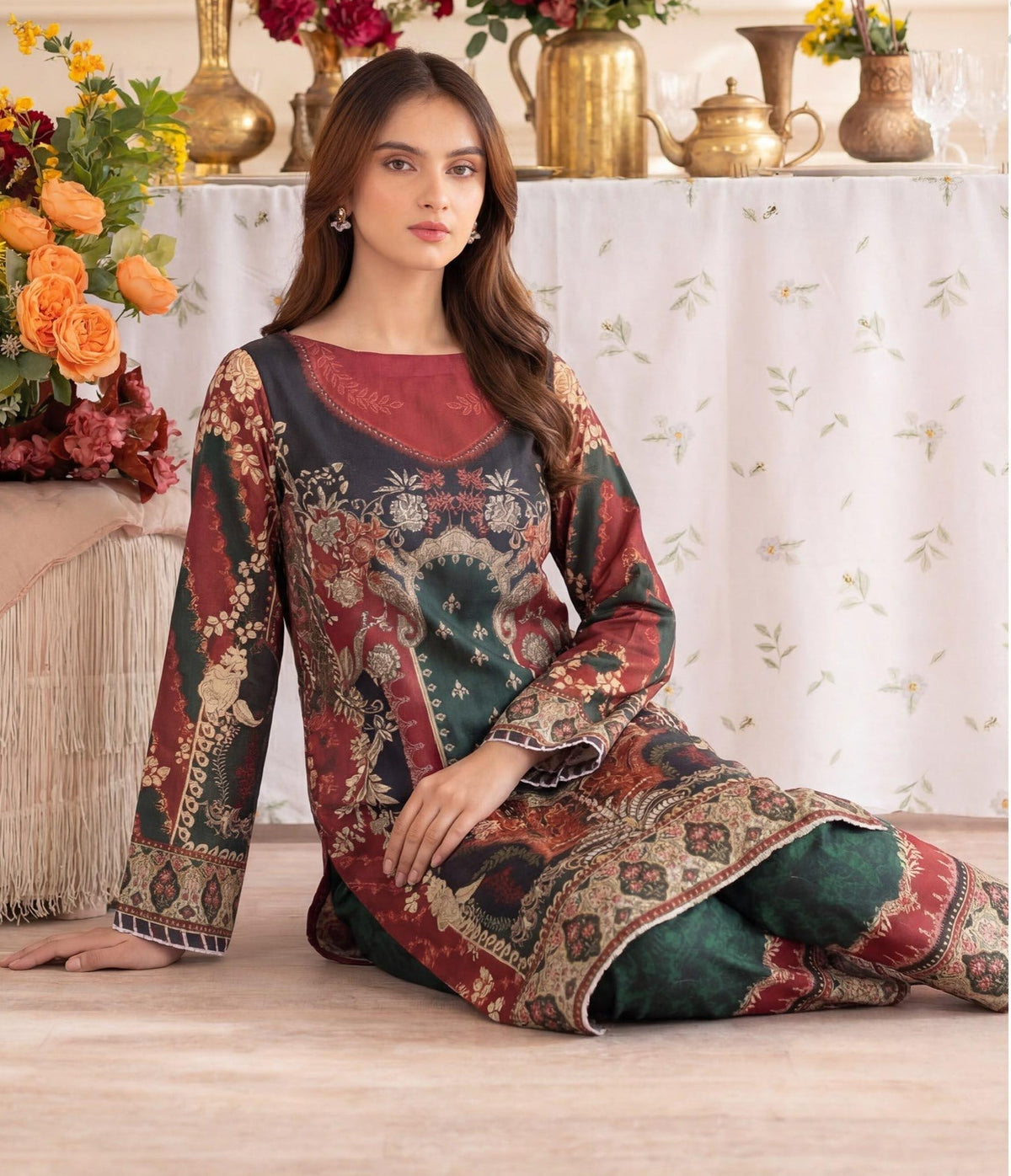 ELARA BY DIVINE 2 PCS DIGITAL PRINTED