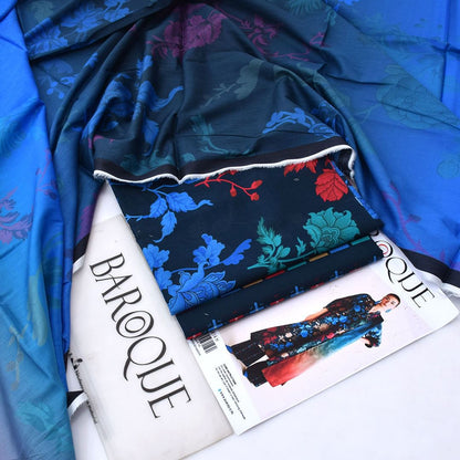 Digital Printed Shirt, Printed Trouser Digital Printed Dupatta – Perfect Trio!