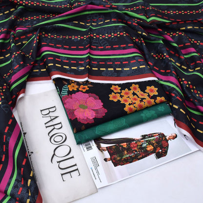 Digital Printed Shirt, Printed Trouser Digital Printed Dupatta – Perfect Trio!