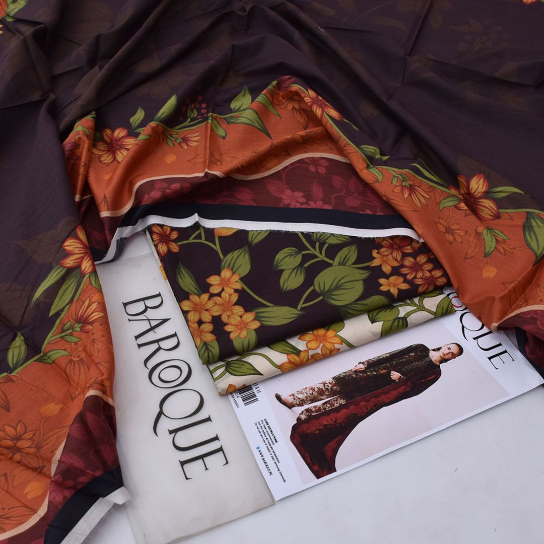 Digital Printed Shirt, Printed Trouser Digital Printed Dupatta – Perfect Trio!