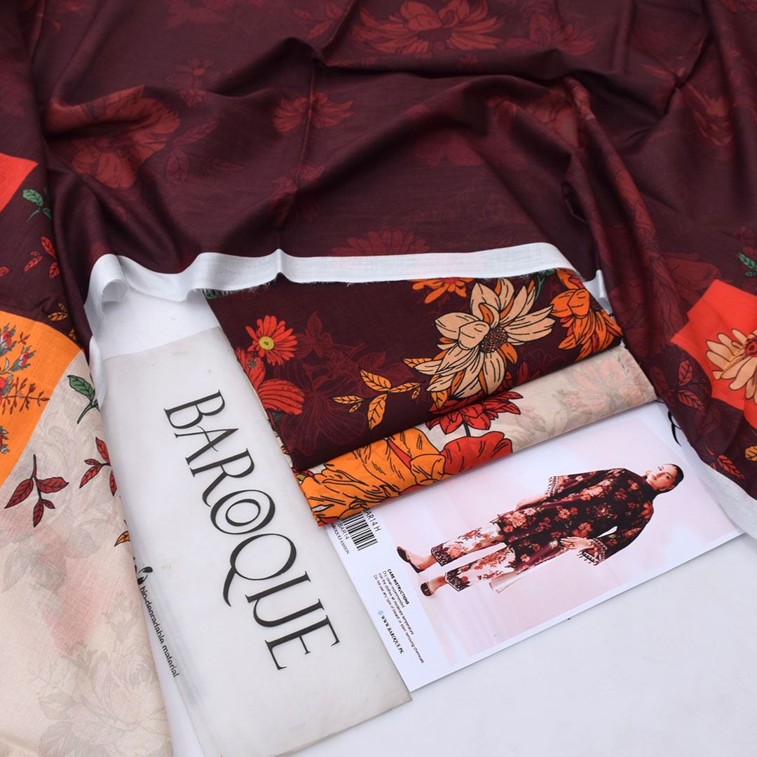 Digital Printed Shirt, Printed Trouser Digital Printed Dupatta – Perfect Trio!