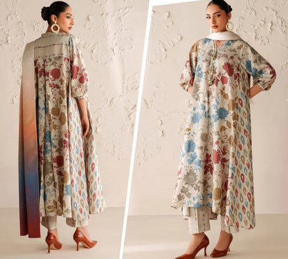 Digital Printed Shirt, Printed Trouser Digital Printed Dupatta – Perfect Trio!