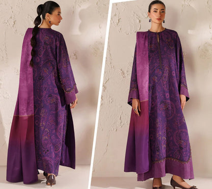 Digital Printed Shirt, Printed Trouser Digital Printed Dupatta – Perfect Trio!