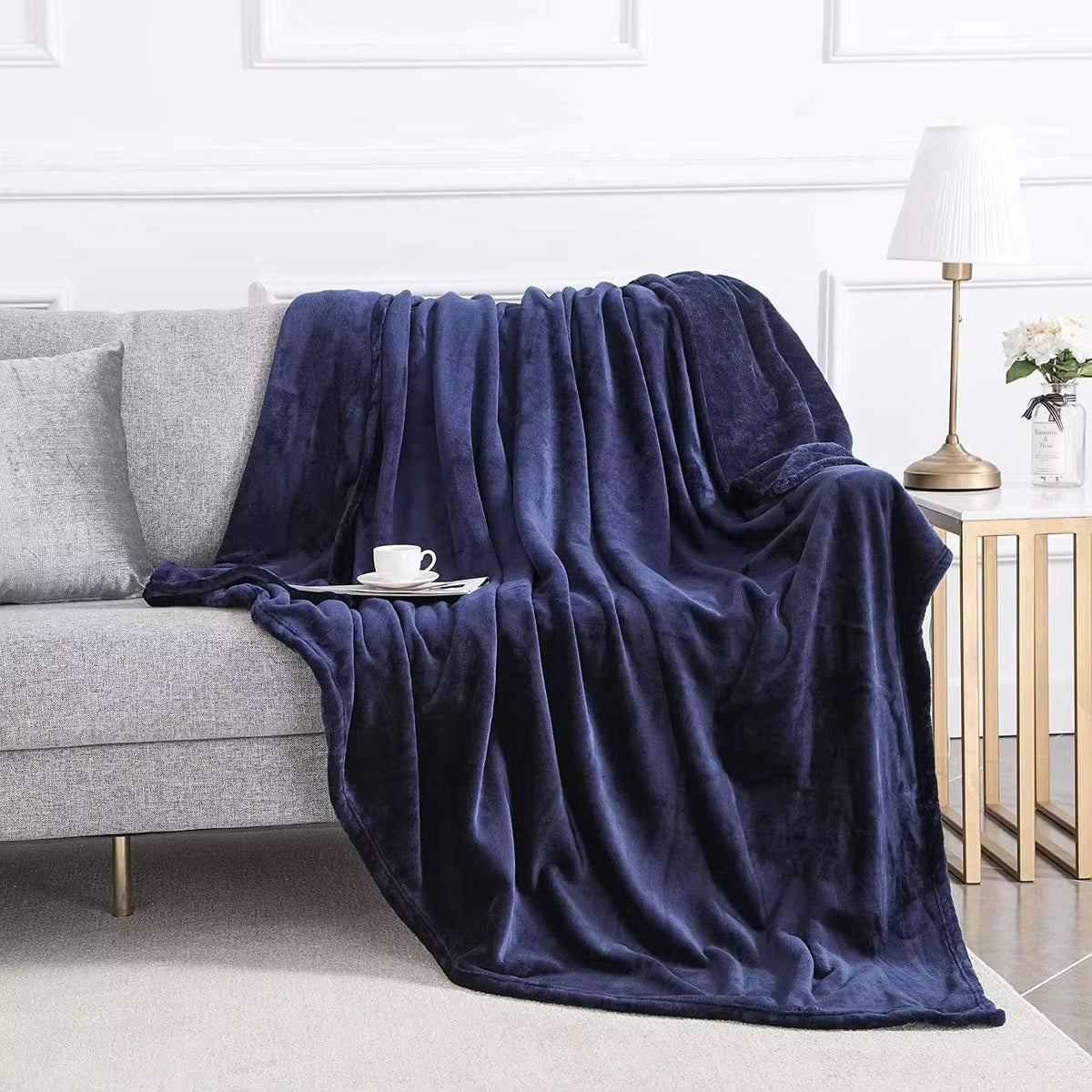 Luxury AC Blanket – Soft Fleece Double Bed Blanket
