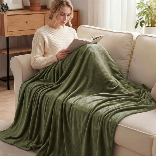 Luxury AC Blanket – Soft Fleece Double Bed Blanket
