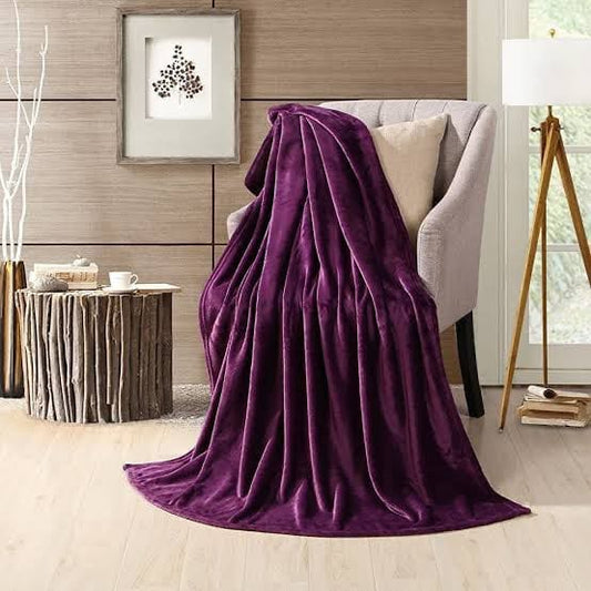 Luxury AC Blanket – Soft Fleece Double Bed Blanket