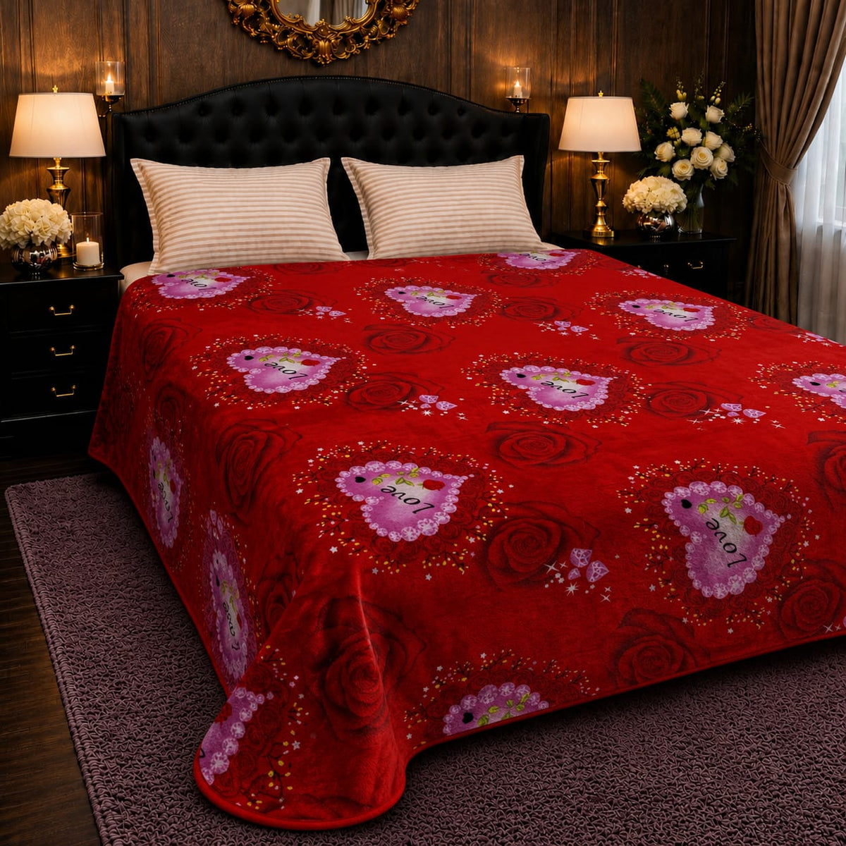 AC Blanket/Combol – Soft Fleece Double Bed Blanket