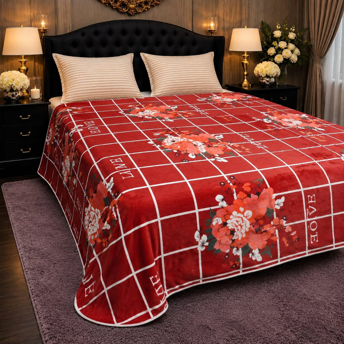 AC Blanket/Combol – Soft Fleece Double Bed Blanket
