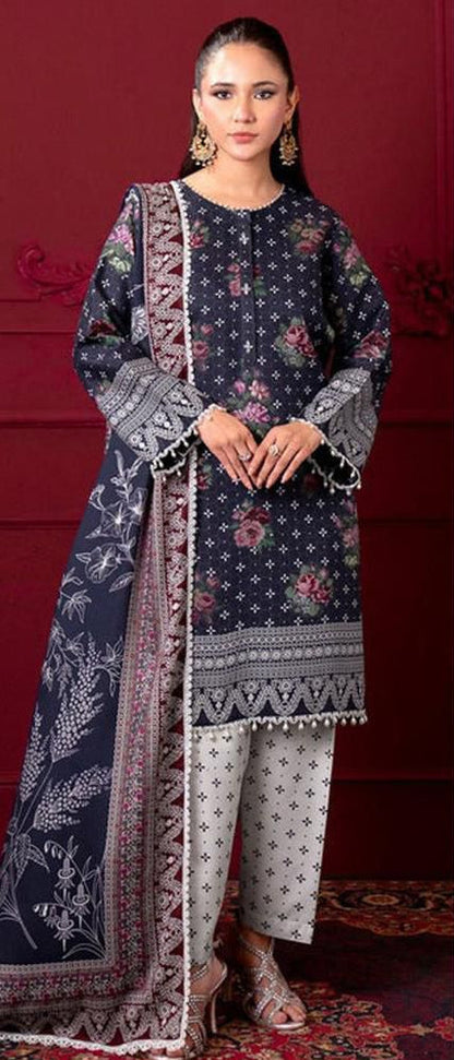 AIRJET DORIA LAWN DIGITAL PRINT ALLOVER VOLUME 3Pc