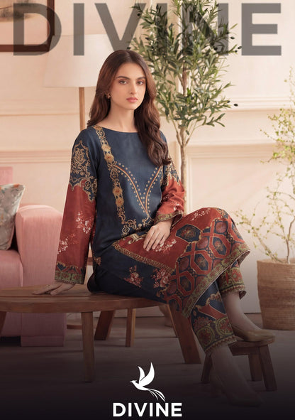 ELARA BY DIVINE 2 PCS DIGITAL PRINTED