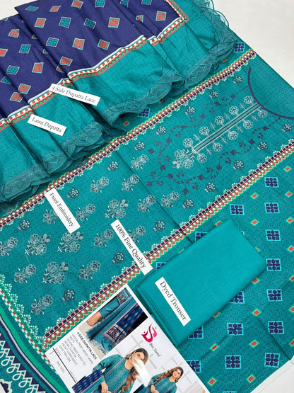 BIN SAEED READY TO WEAR LAWN DUPATTA