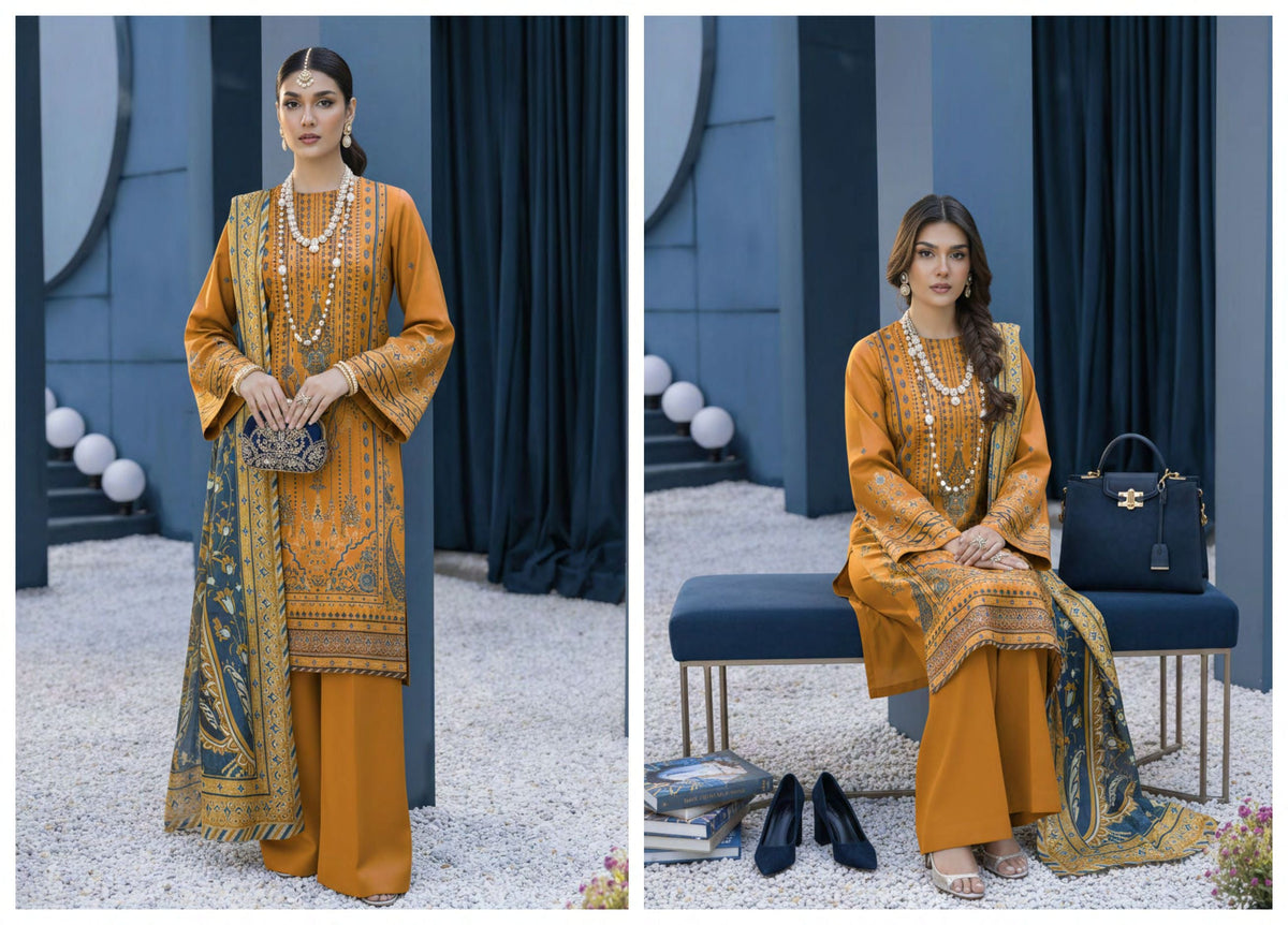 LAJAWAN PREMIUM LAWN COLLECTION 3-PIECE
