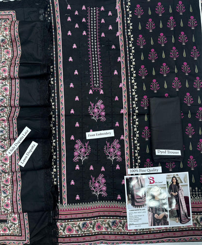 BIN SAEED READY TO WEAR LAWN DUPATTA