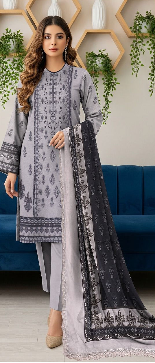 BIN SAEED READY TO WEAR LAWN DUPATTA