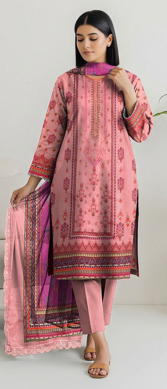 BIN SAEED READY TO WEAR LAWN DUPATTA