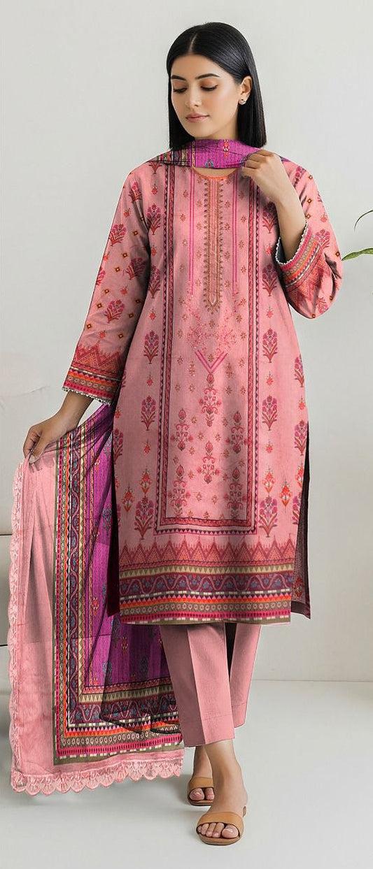 BIN SAEED READY TO WEAR LAWN DUPATTA