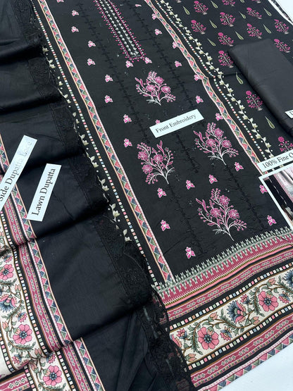 BIN SAEED READY TO WEAR LAWN DUPATTA