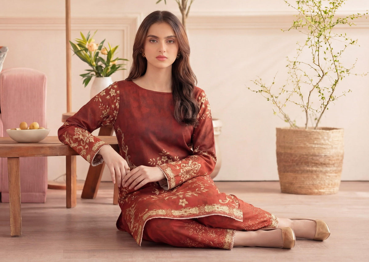 ELARA BY DIVINE 2 PCS DIGITAL PRINTED