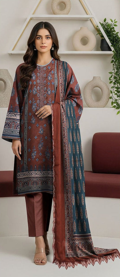 BIN SAEED READY TO WEAR LAWN DUPATTA