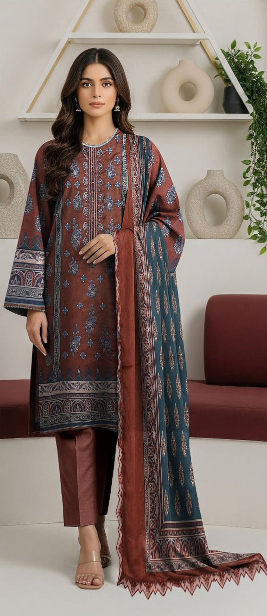 BIN SAEED READY TO WEAR LAWN DUPATTA