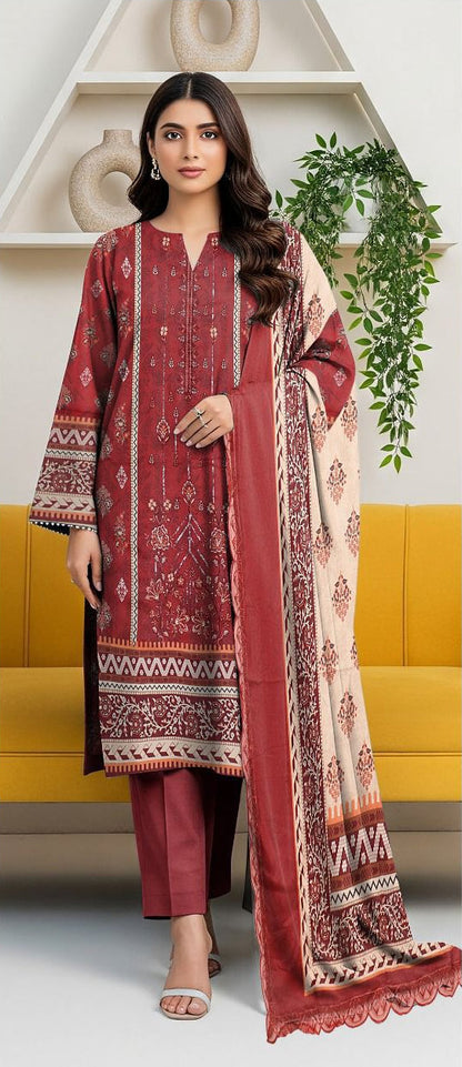 BIN SAEED READY TO WEAR LAWN DUPATTA