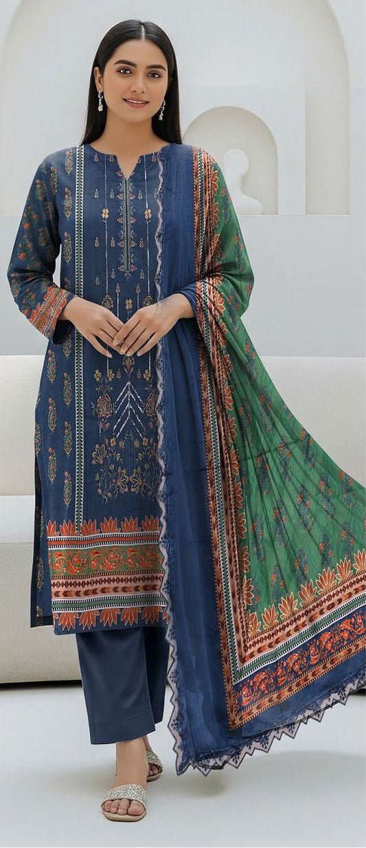 BIN SAEED READY TO WEAR LAWN DUPATTA
