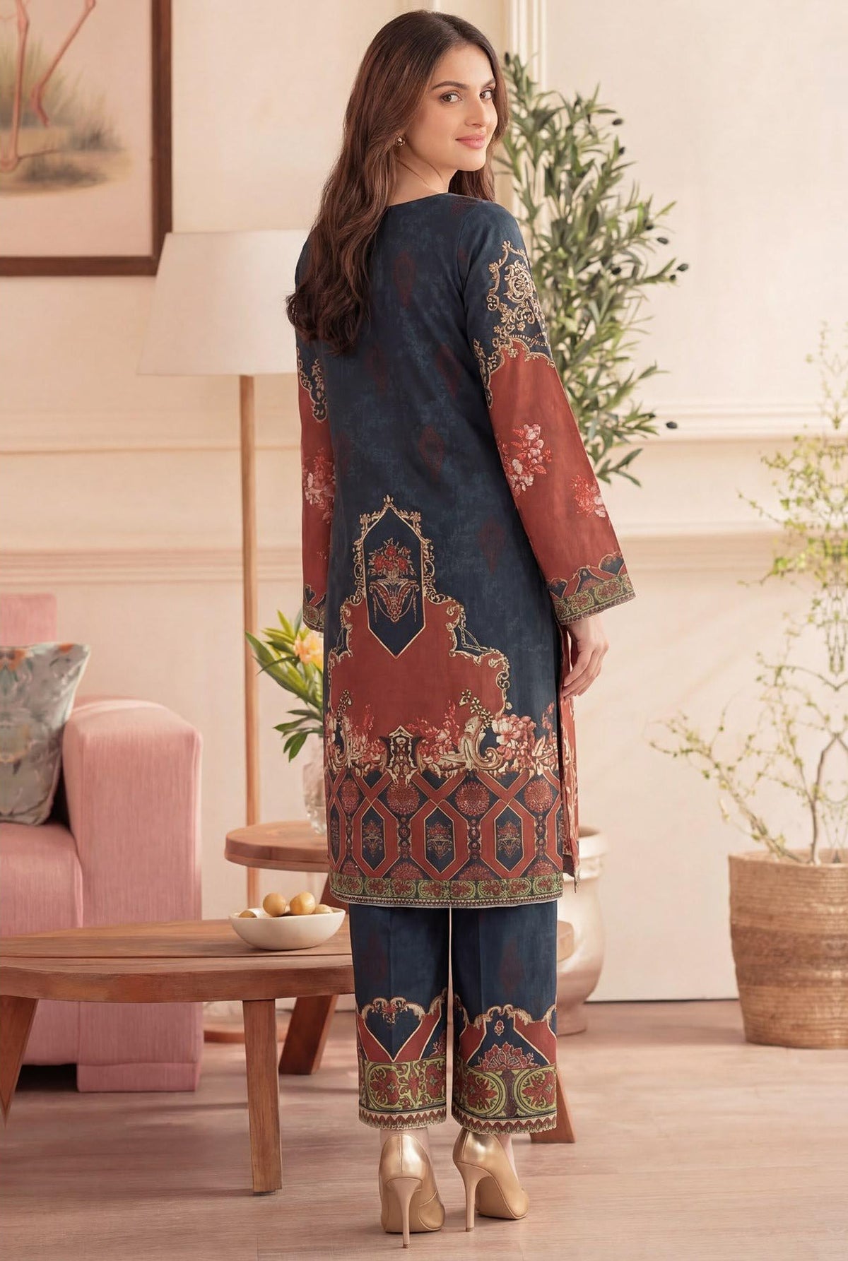 ELARA BY DIVINE 2 PCS DIGITAL PRINTED