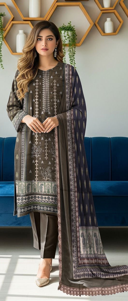 BIN SAEED READY TO WEAR LAWN DUPATTA