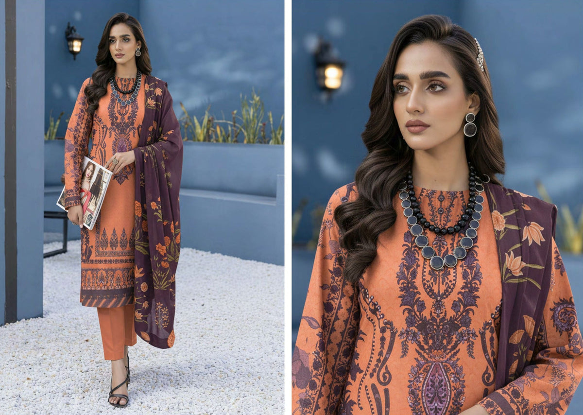LAJAWAN PREMIUM LAWN COLLECTION 3-PIECE